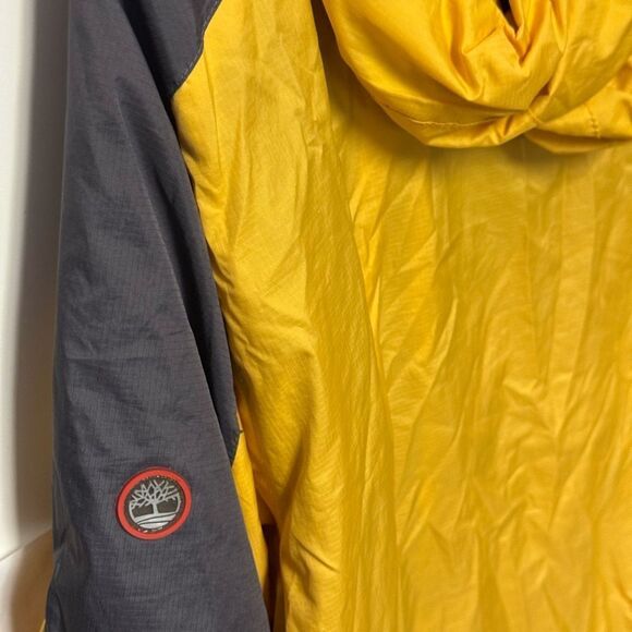 Timberland Yellow and Black Windbreaker Jacket - Picture 4 of 8